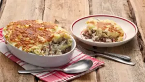 Zuurkool met courgette en vegetarisch gehakt