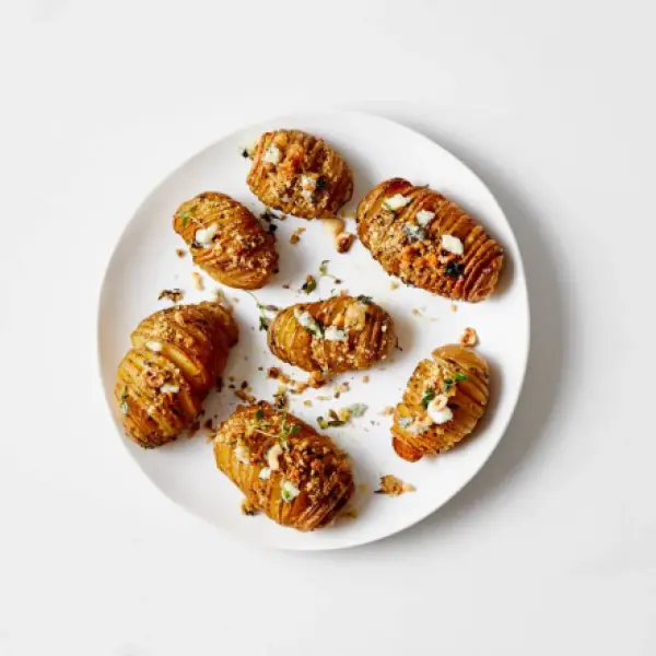 Jamie Oliver's hasselback aardappelen