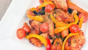 Kip met zoete aardappel