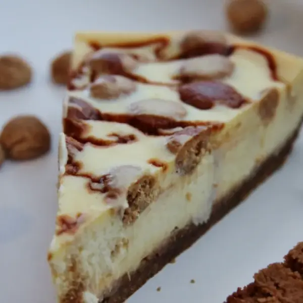 Pepernoten cheesecake