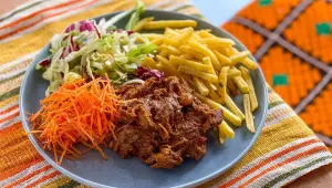 Vegan Jackfruit saté