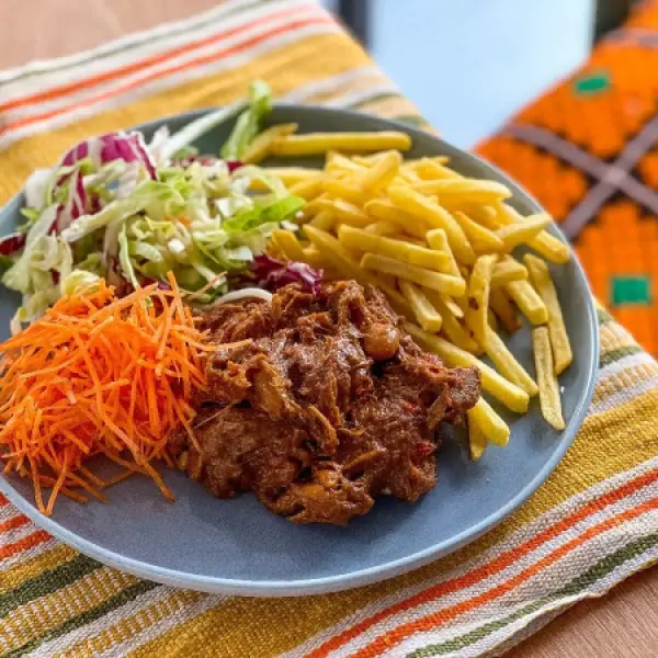 Vegan Jackfruit saté